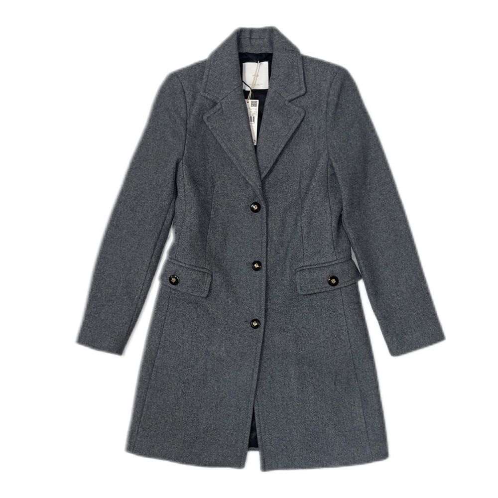 MNG by Mango Women's Long Wool Coat – 2XS (Gray)